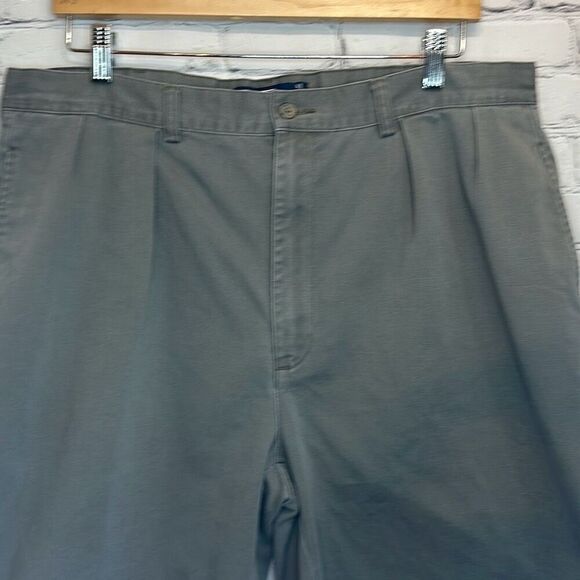Polo Ralph Lauren Mens Dark Khaki Chino Tyler Shorts Pleated Front 38 - Picture 2 of 8